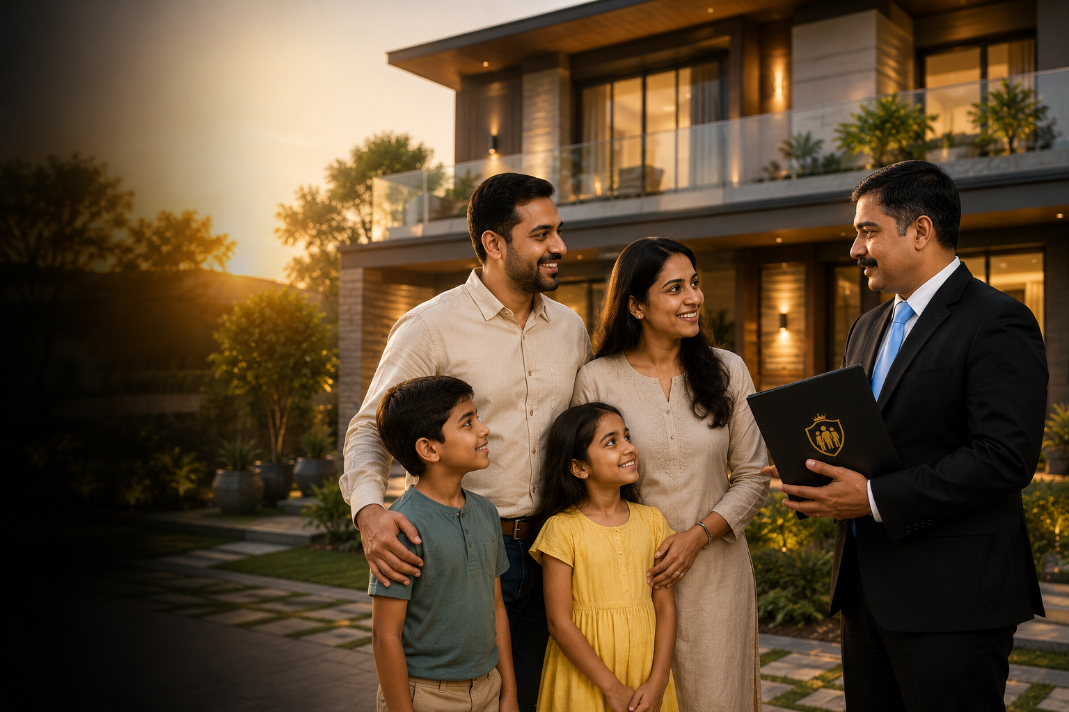 Indian family planning their major life goals